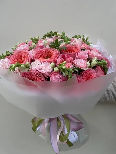 Букет «Пионовые розы»